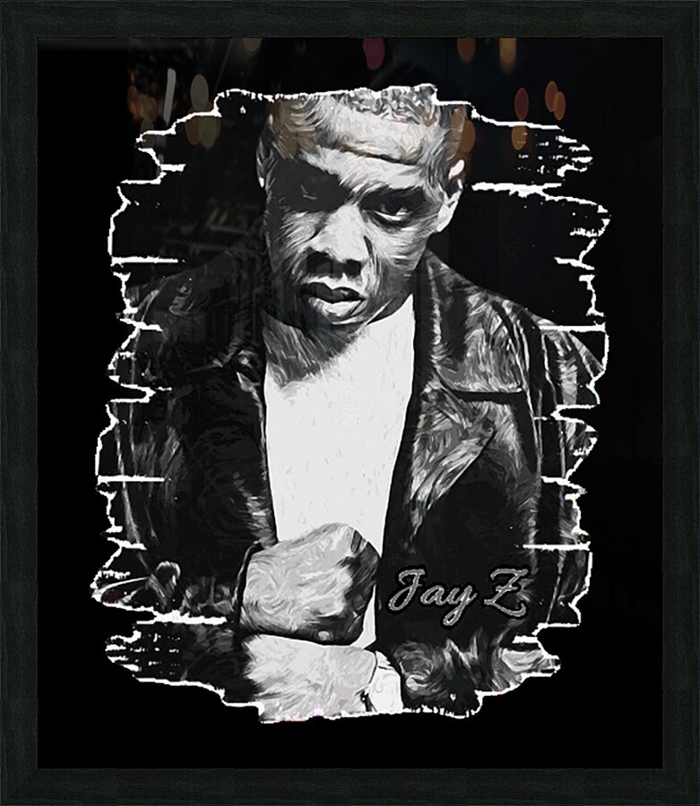 Jay Z 55 Picture Frame print