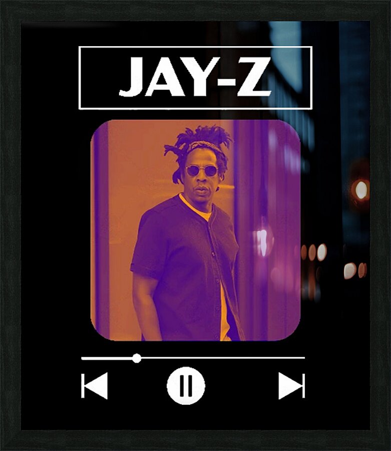 Jay Z 56 Picture Frame print