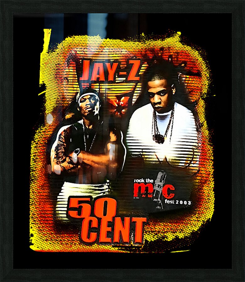 Jay Z 57 Picture Frame print