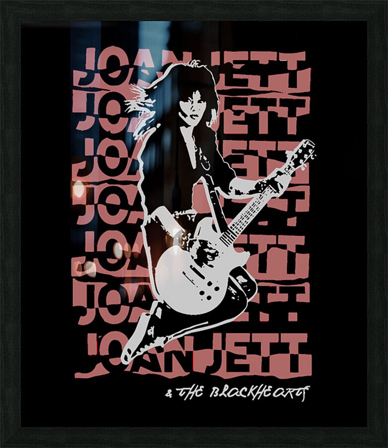 Joan Jett 8 Picture Frame print