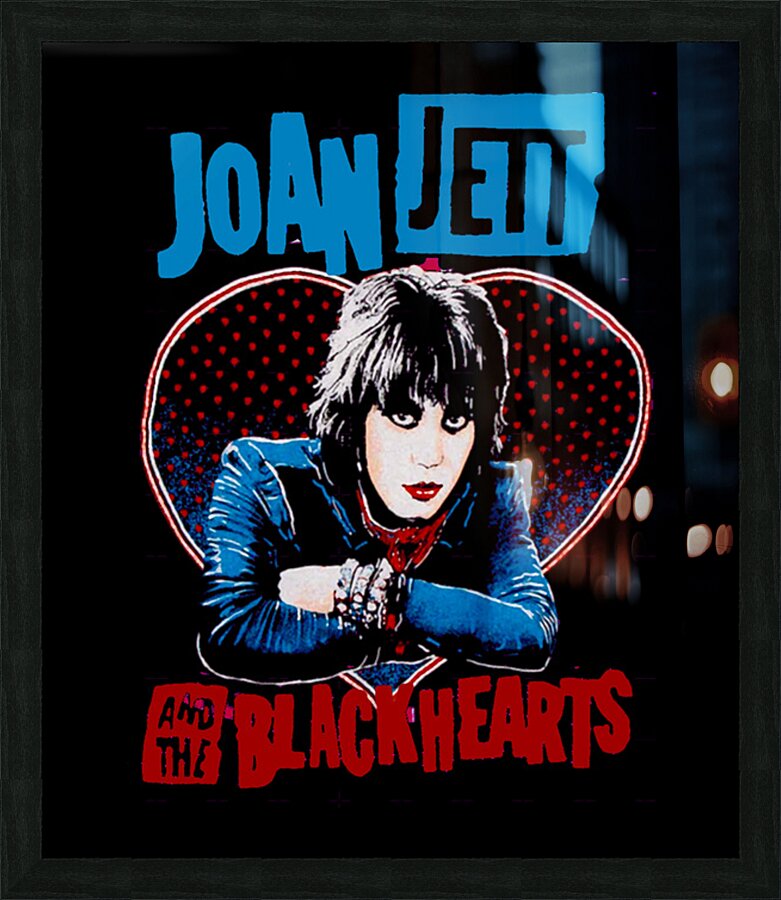 Joan Jett 13 Picture Frame print