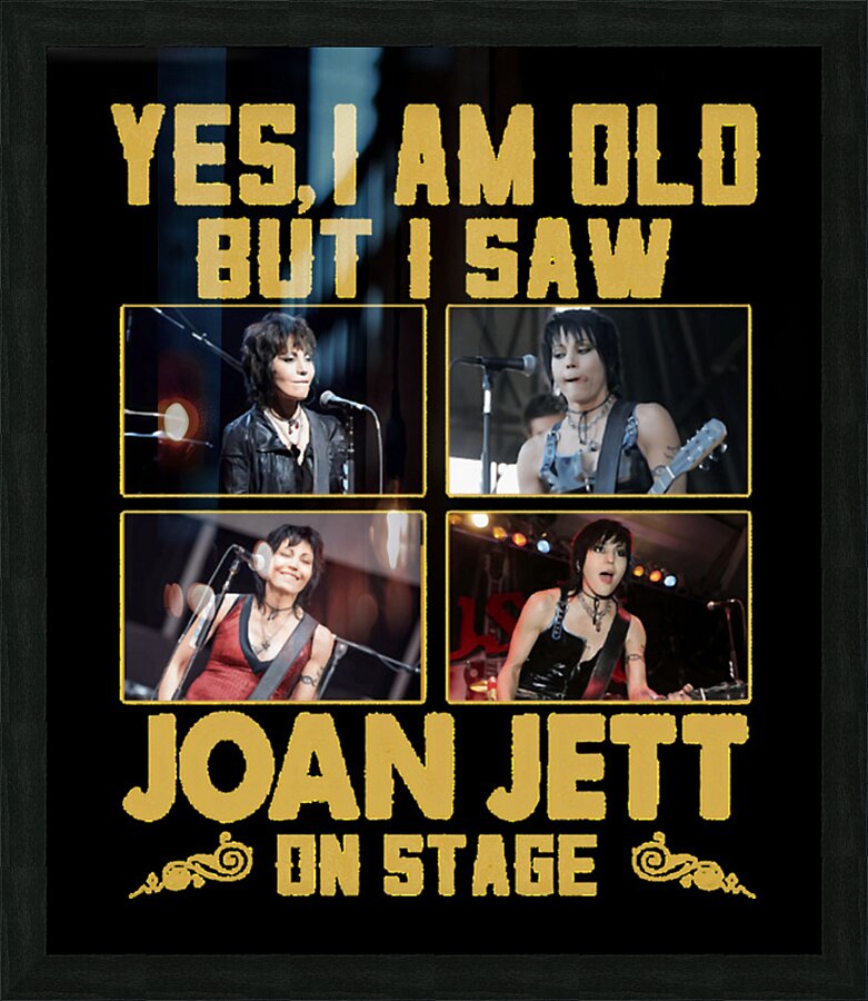 Joan Jett 31 Picture Frame print