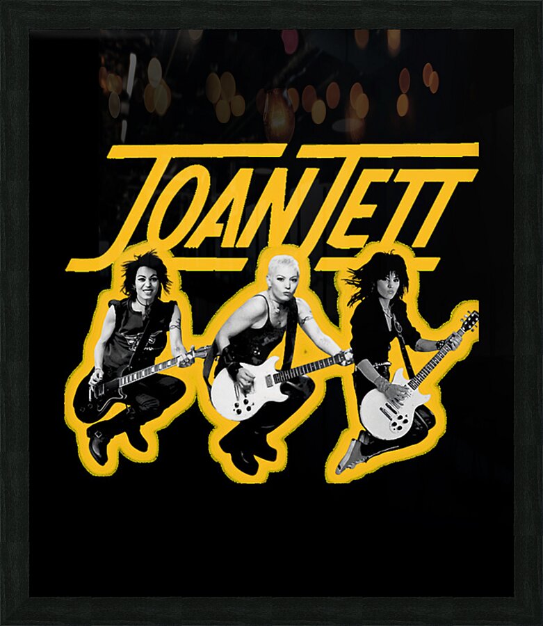 Joan Jett 48 Picture Frame print