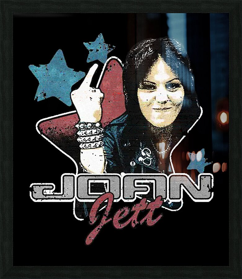 Joan Jett 49 Picture Frame print