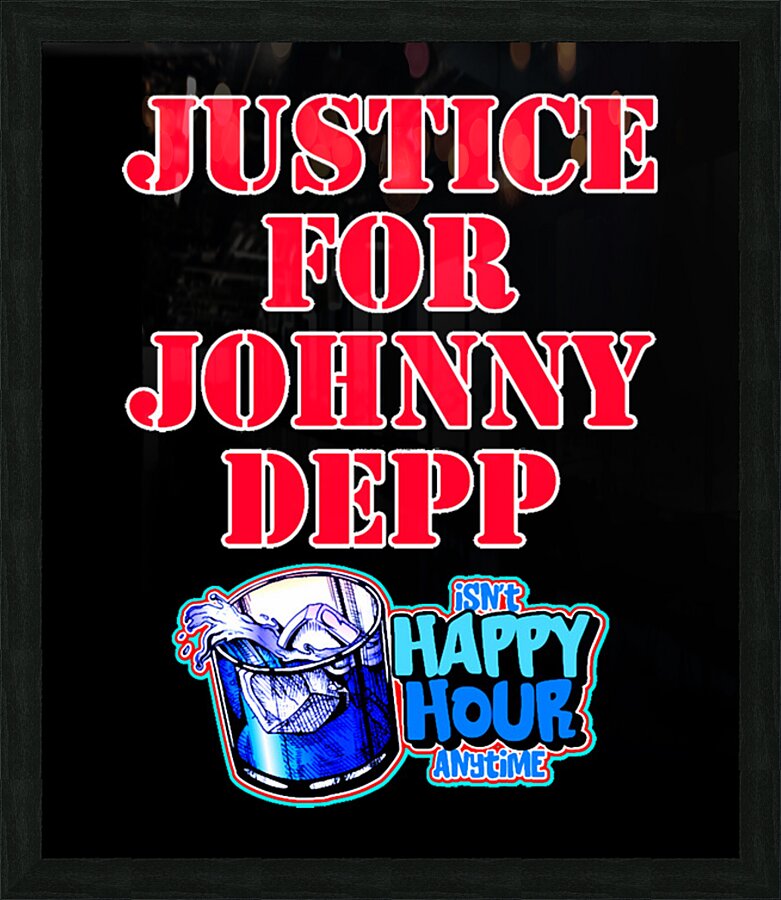 Johnny Depp 4 Picture Frame print