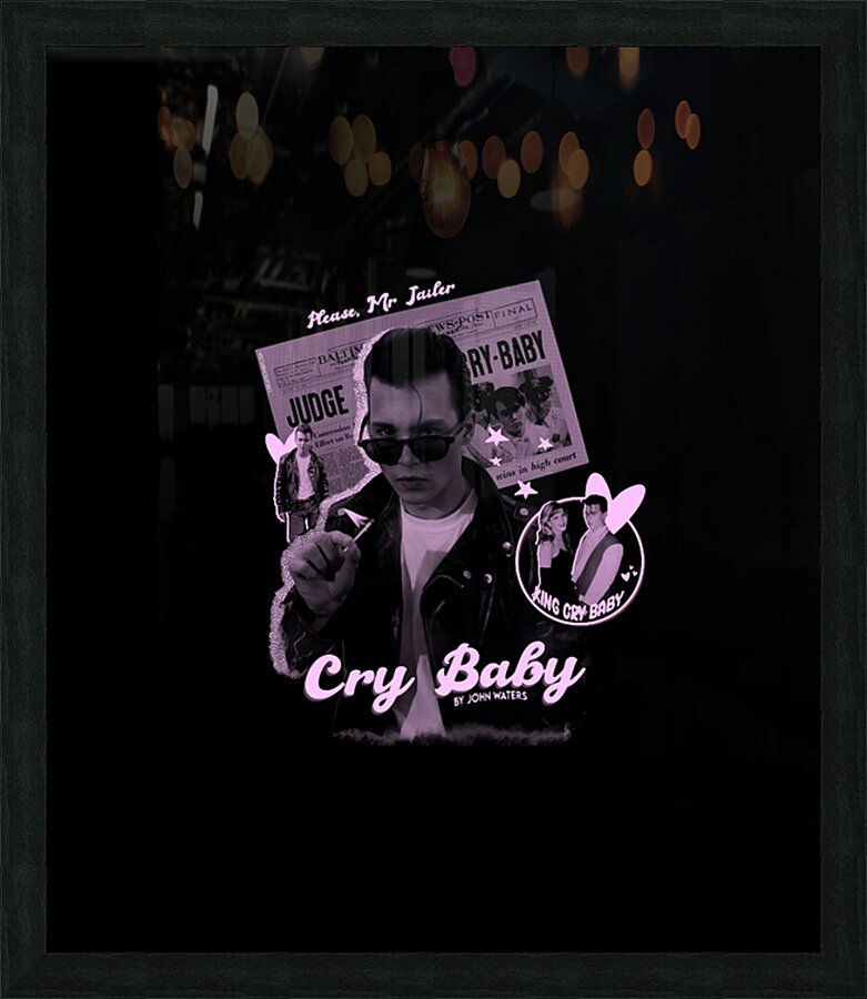 Johnny Depp 10 Picture Frame print