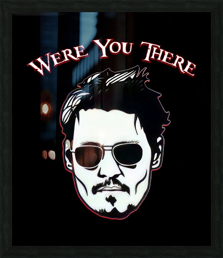 Johnny Depp 17 Picture Frame print