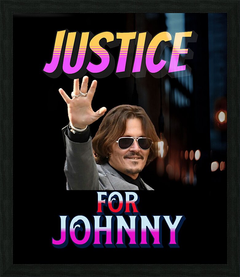 Johnny Depp 29 Picture Frame print