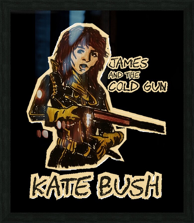 Kate Bush 13 Picture Frame print