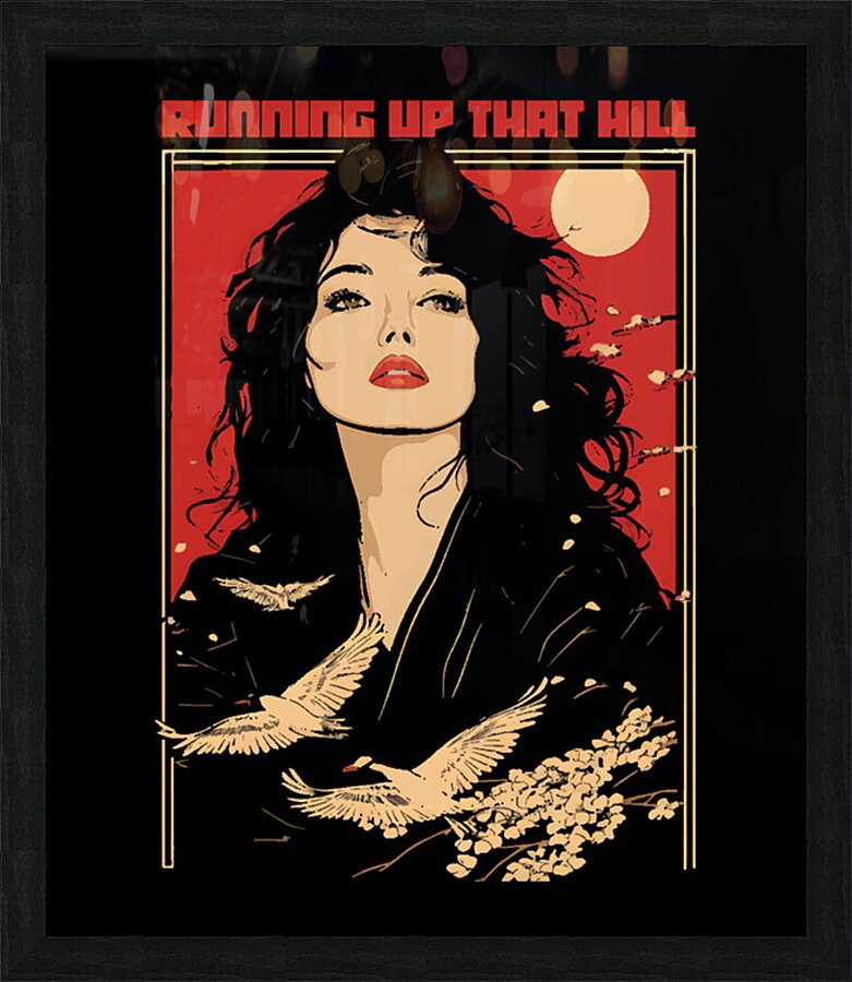 Kate Bush 19 Picture Frame print