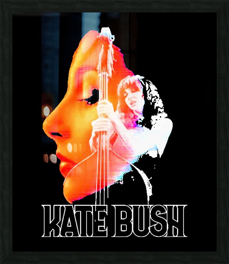 Kate Bush 5 Picture Frame print