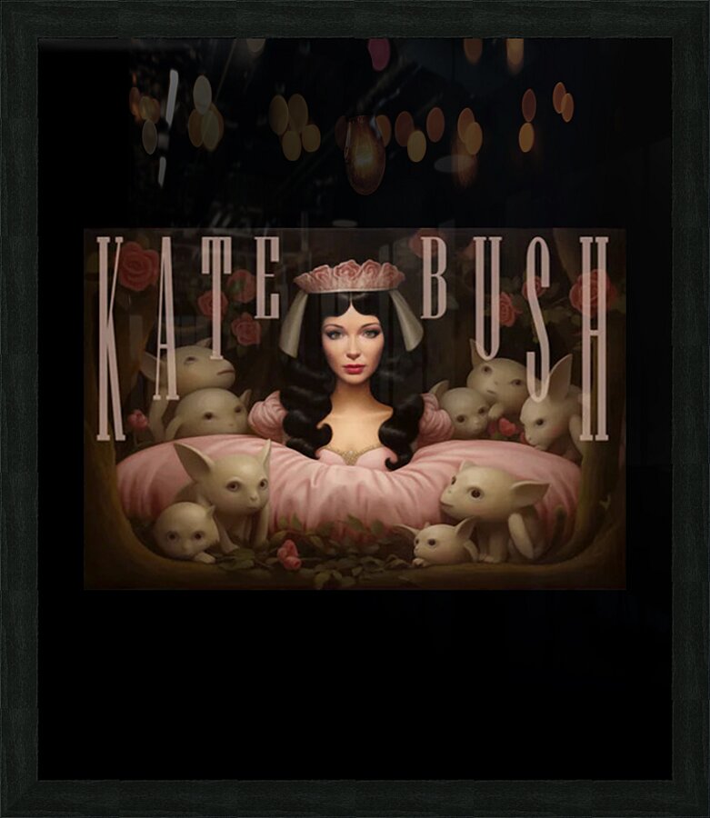 Kate Bush 13 Picture Frame print