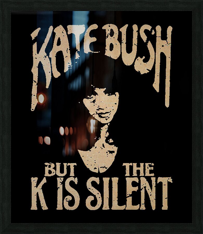 Kate Bush 40 Picture Frame print