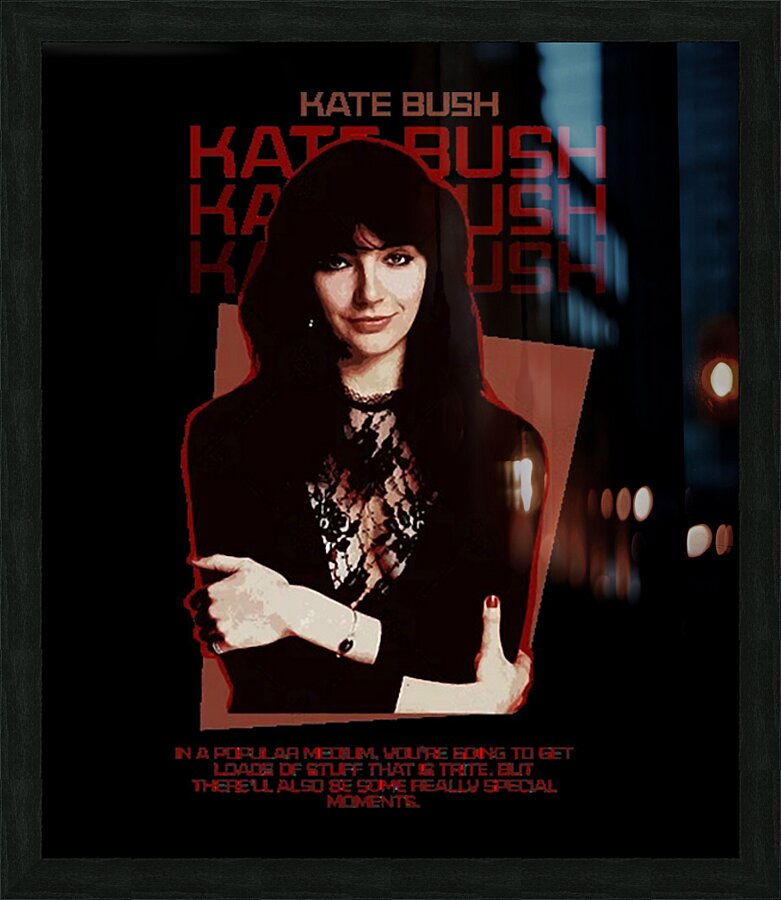 Kate Bush 64 Picture Frame print
