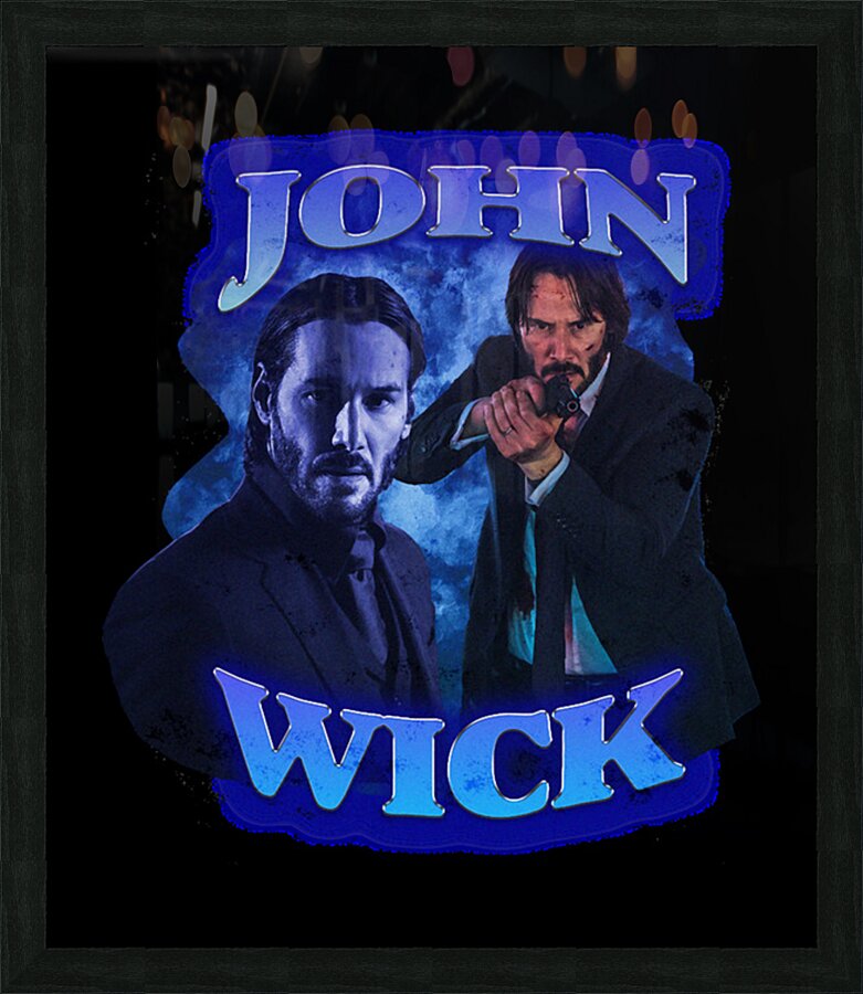 Keanu Reeves 33 Picture Frame print