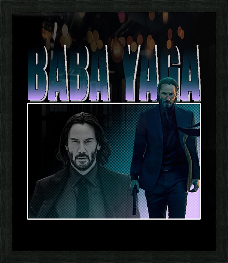 Keanu Reeves 39 Picture Frame print