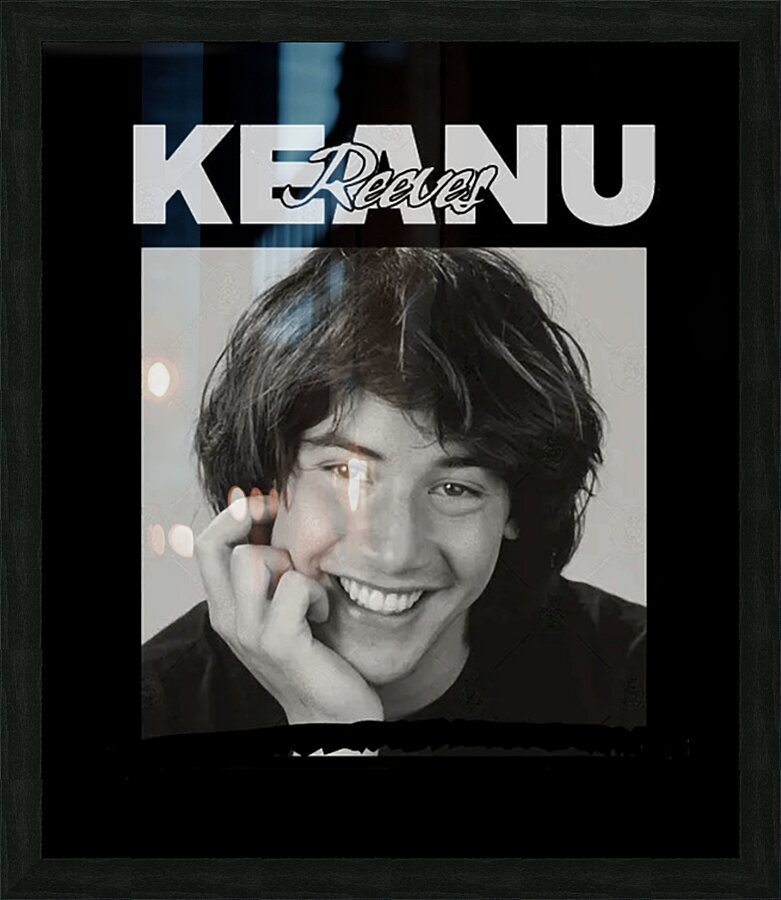 Keanu Reeves 7 Picture Frame print