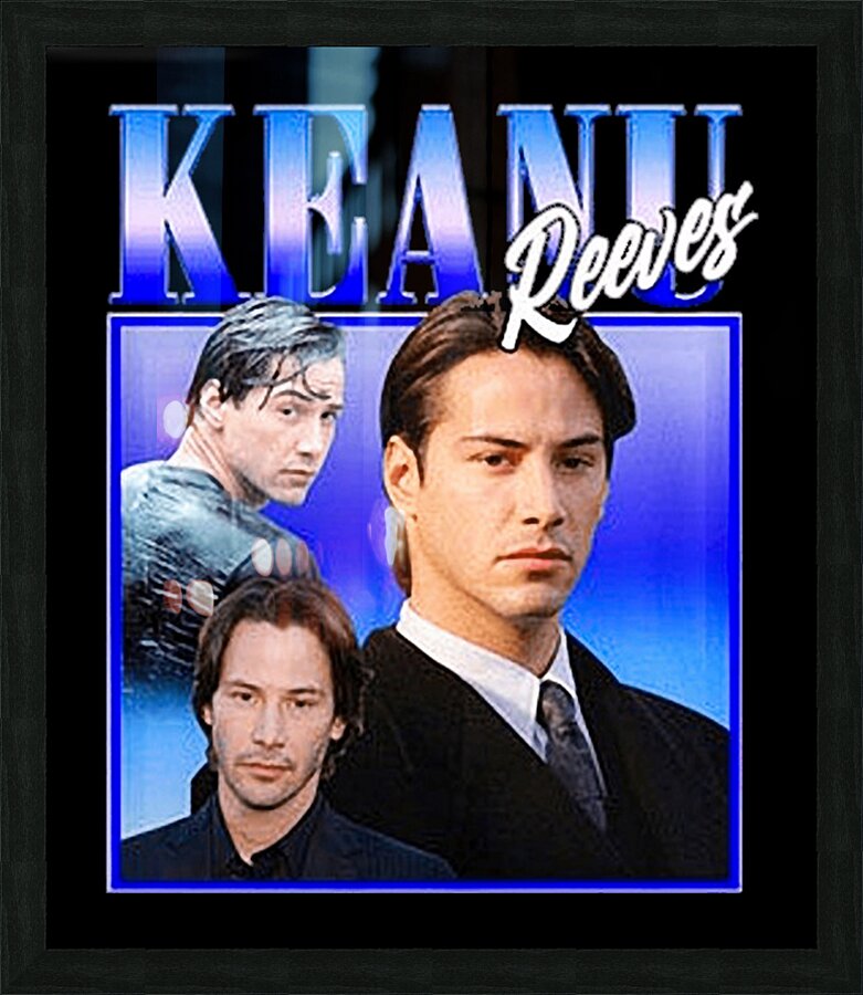 Keanu Reeves 15 Picture Frame print