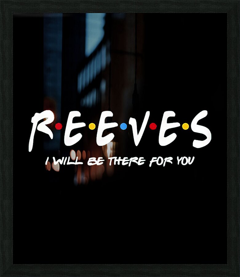 Keanu Reeves 53 Picture Frame print