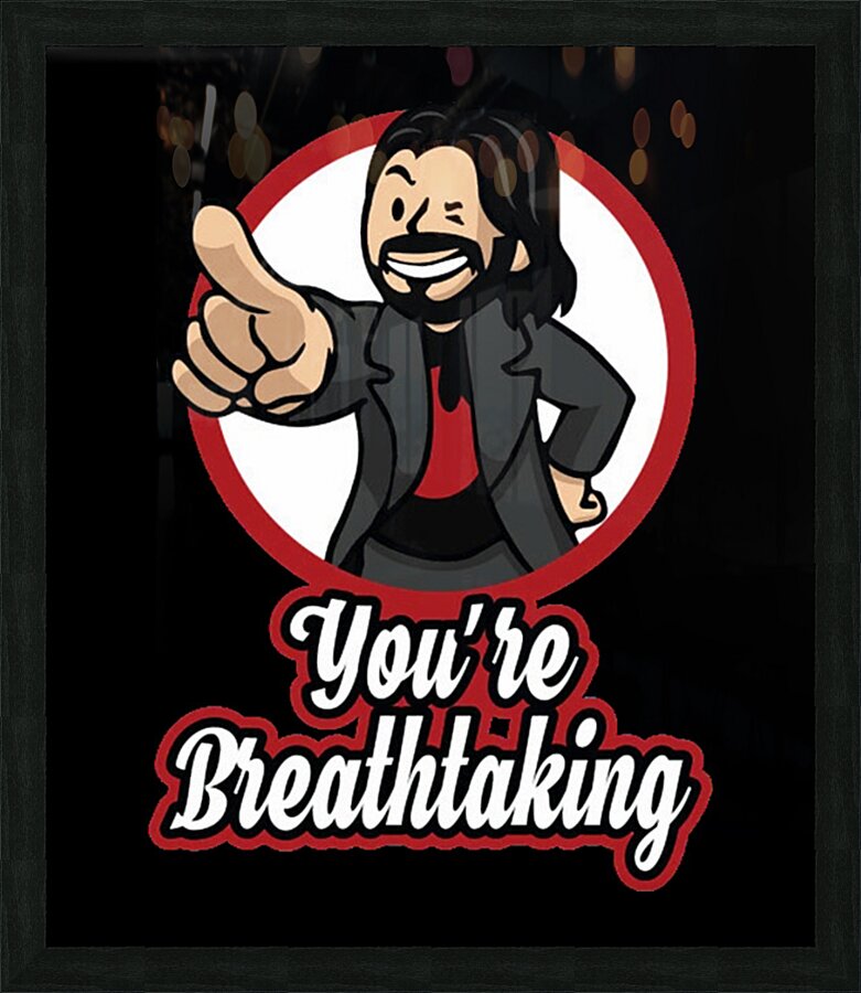 Keanu Reeves 4 Picture Frame print