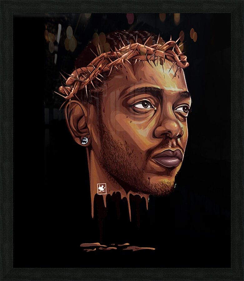 Kendrick Lamar 1 Picture Frame print