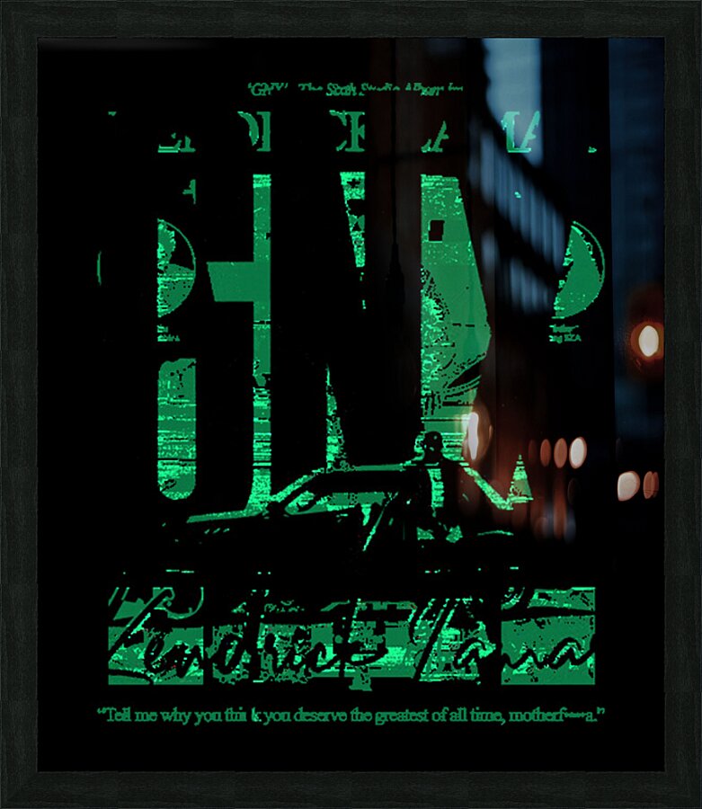 Kendrick Lamar 4 Picture Frame print