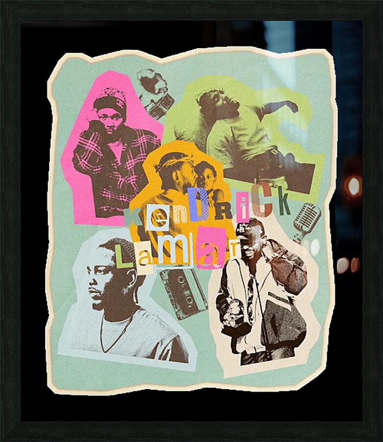 Kendrick Lamar 27 Picture Frame print