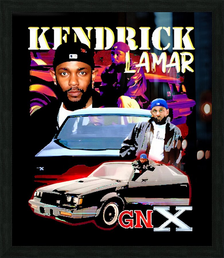 Kendrick Lamar 36 Picture Frame print