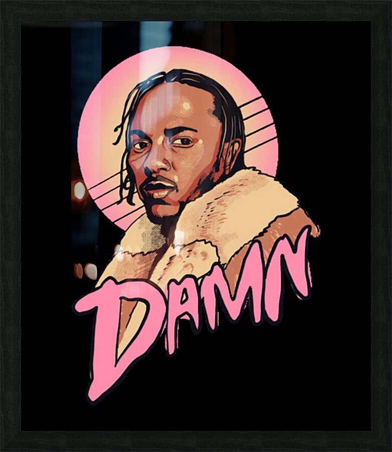 Kendrick Lamar 37 Picture Frame print