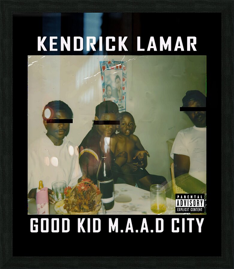 Kendrick Lamar 39 Picture Frame print