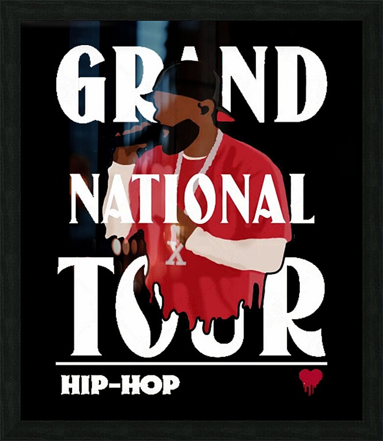 Kendrick Lamar 40 Picture Frame print