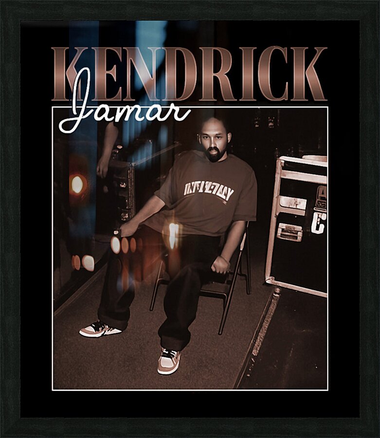 Kendrick Lamar 41 Picture Frame print