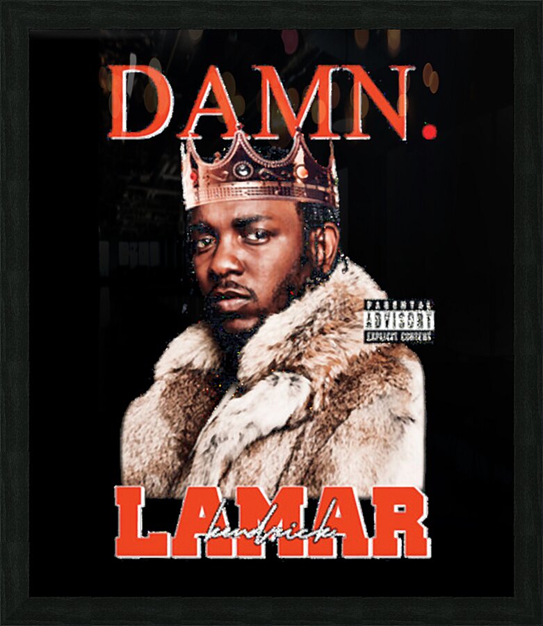 Kendrick Lamar 42 Picture Frame print