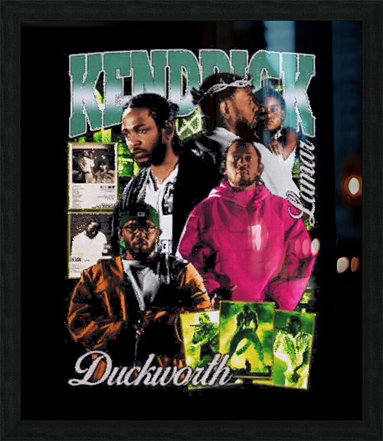Kendrick Lamar 57 Picture Frame print