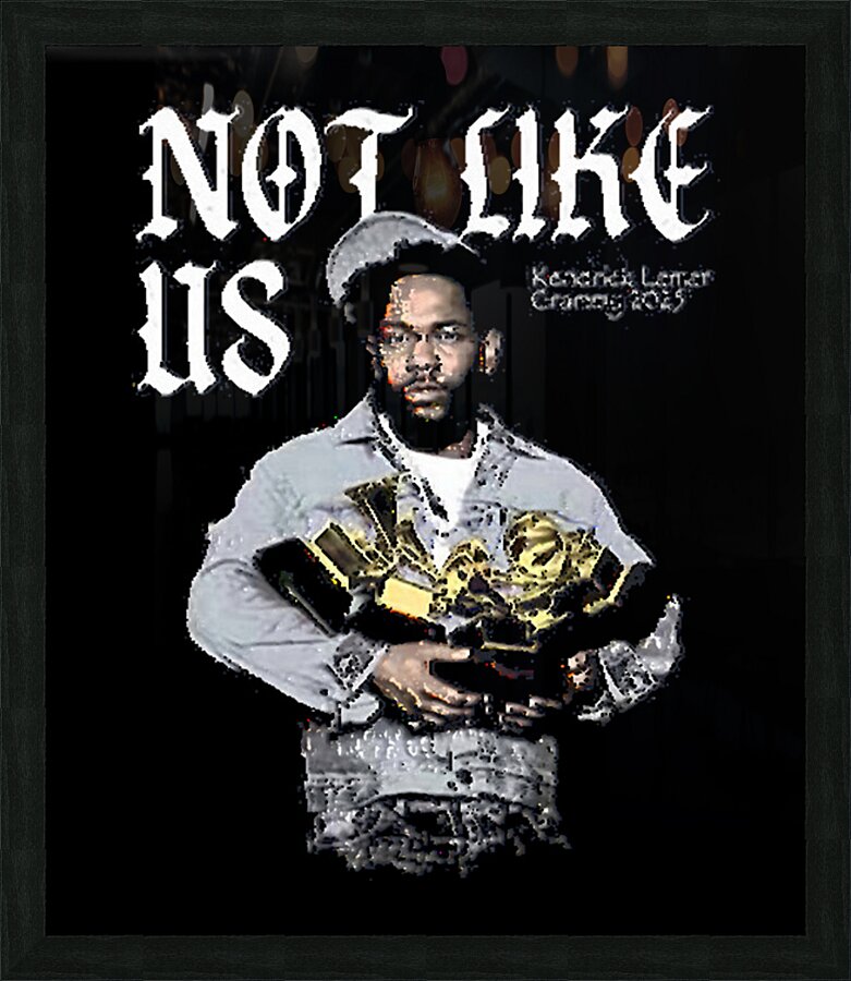 Kendrick Lamar 2 Picture Frame print