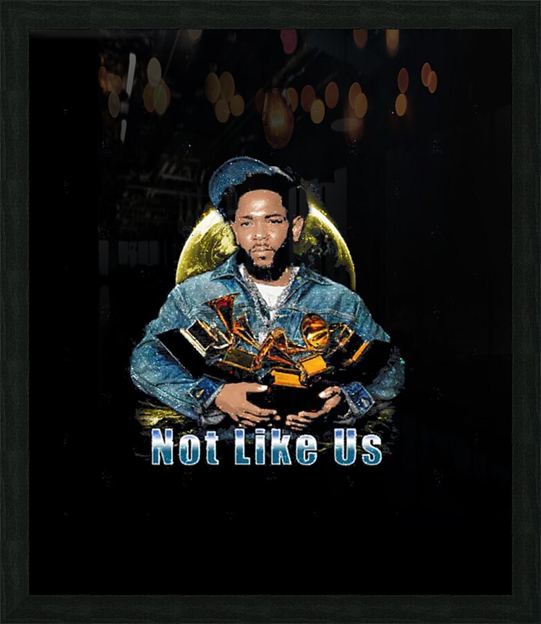 Kendrick Lamar 3 Picture Frame print