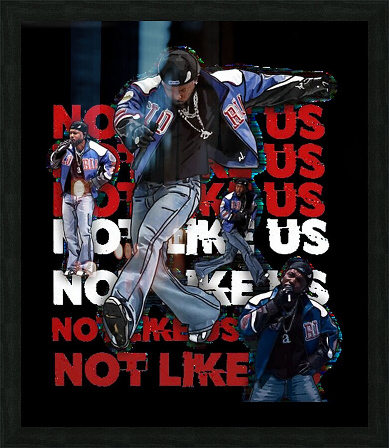 Kendrick Lamar 4 Picture Frame print