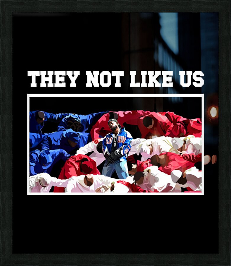 Kendrick Lamar 6 Picture Frame print