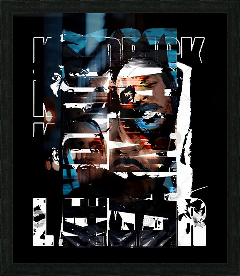 Kendrick Lamar 11 Picture Frame print