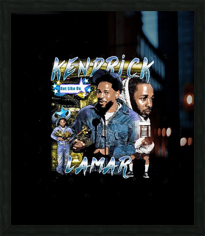 Kendrick Lamar 21 Picture Frame print
