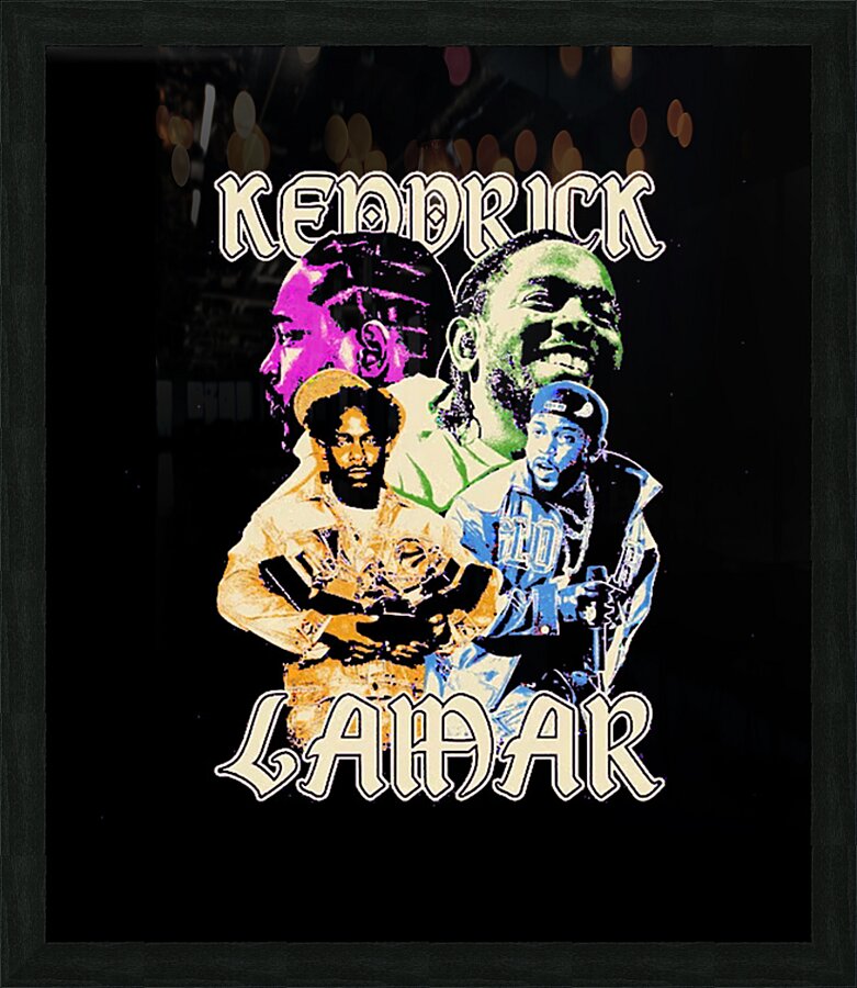 Kendrick Lamar 25 Picture Frame print