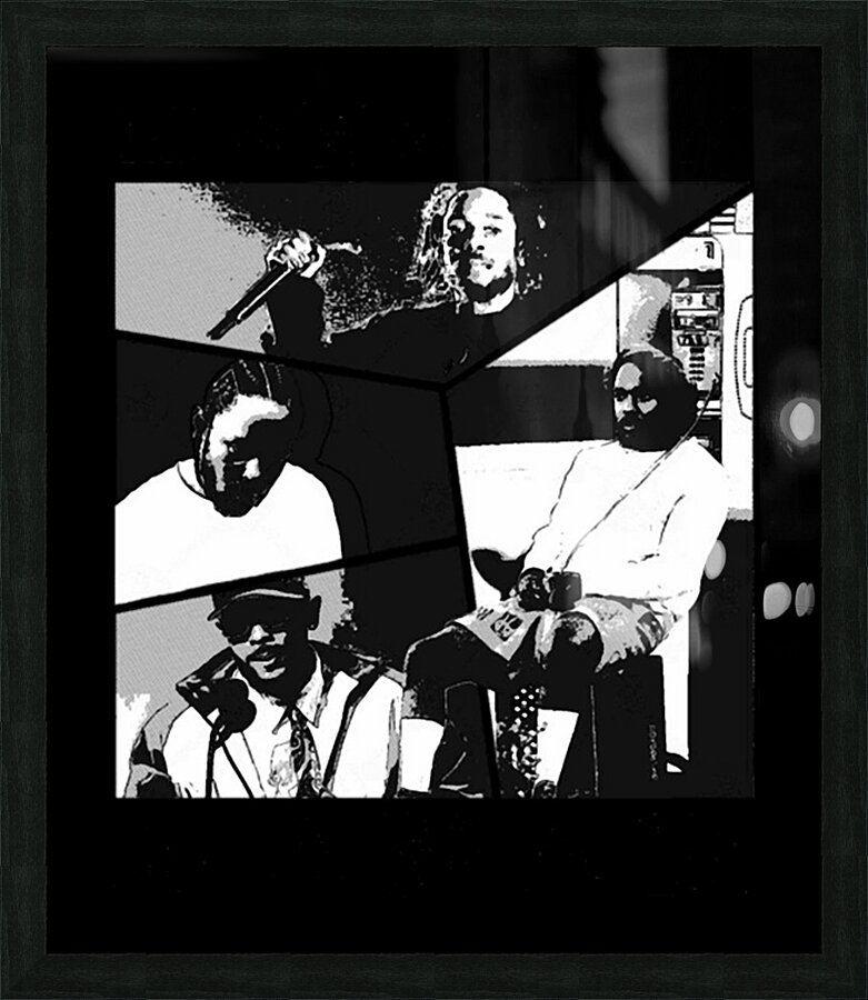 Kendrick Lamar 27 Picture Frame print