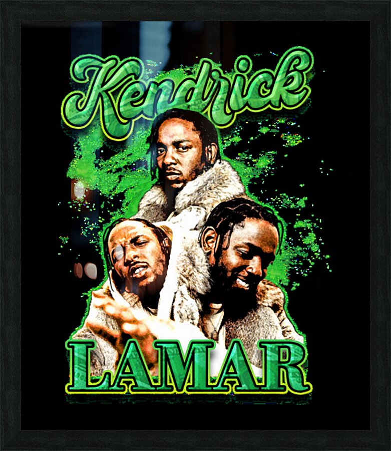 Kendrick Lamar 29 Picture Frame print