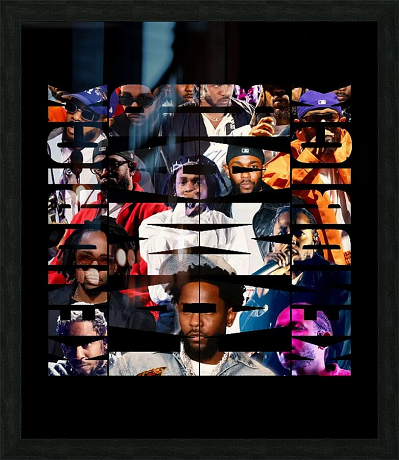Kendrick Lamar 34 Picture Frame print
