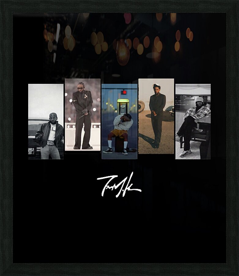 Kendrick Lamar 36 Picture Frame print