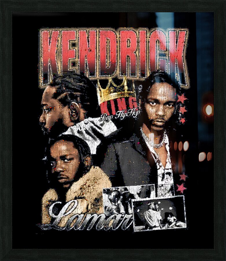 Kendrick Lamar 46 Picture Frame print