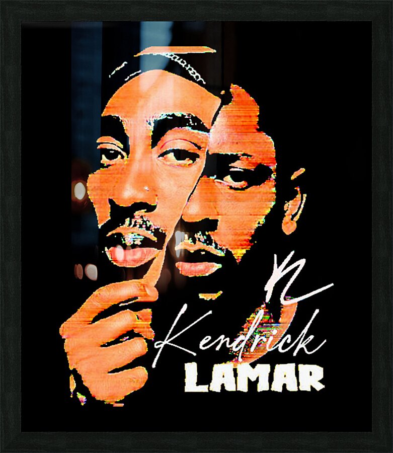 Kendrick Lamar 51 Picture Frame print