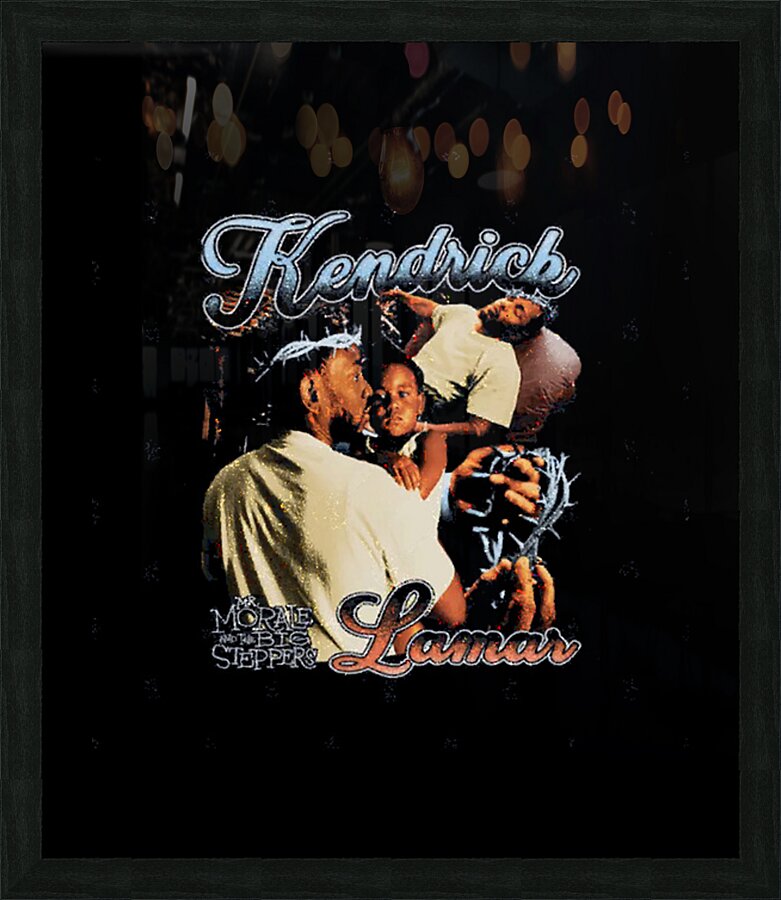 Kendrick Lamar 54 Picture Frame print