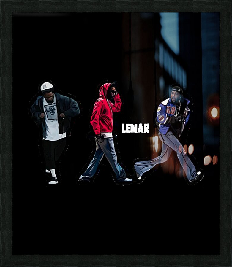 Kendrick Lamar 56 Picture Frame print