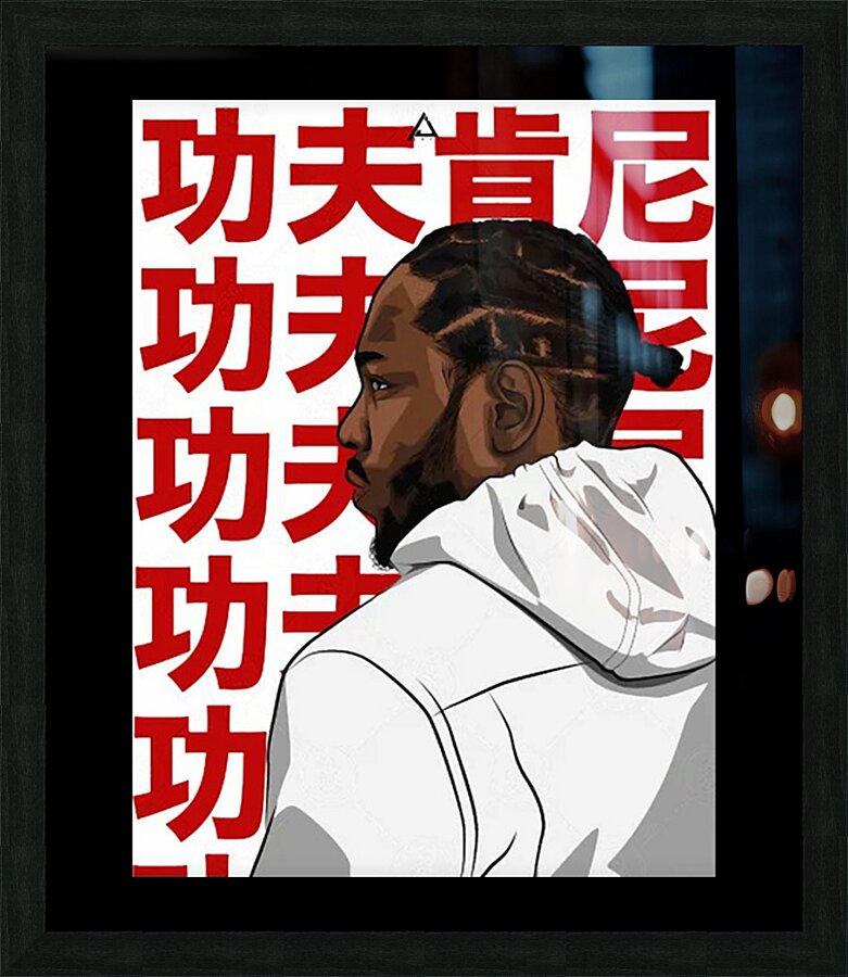Kendrick Lamar 59 Picture Frame print